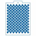 Черепица 3 см трафарет для торта 24*18 см (TR-4)