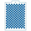 Черепица 3 см трафарет для торта 24*18 см (TR-4) фото