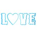 Набор вырубок для пряников Love ажур 7 cм (3D)