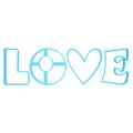 Набор вырубок для пряников Love 7,5 cм (3D)