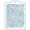 Пузырьки трафарет для торта 23,5*18 см (TR-4)