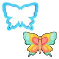 Вырубка для пряников Бабочка 6*8 см (3D)