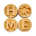Набор штампов для моти HOME 4 шт (3D)