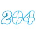2024 год вырубка для пряников 10 см (3D)