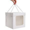 Коробка Box с ручками Белая 210*210*210 мм
