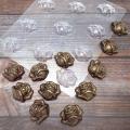 Розы 2,5 см см молд для шоколада пластик 11 шт VD-0046 (фото 1 из 4)