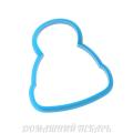 Шапочка вырубка для пряников 6*5,4 см (3D)