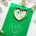 Love вырубка с трафаретом 7,5*7 см (TR-2)