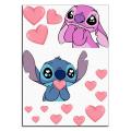 Стич Stitch вафельная картинка