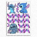 Стич Stitch 3 вафельная картинка