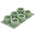 Форма силіконова планшет Циліндр високий 6 шт Форма силіконова планшет Циліндр високий 6 шт