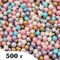 Посипка кондитерська рисова перламутрова Кольоровий мікс 5 мм, 500 г