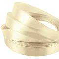 Стрічка атласна 1,2 см Молочна №8 23 м (58-5327)