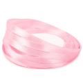 Стрічка атласна 0,7 см Рожева №04 23 м (58-025)