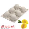 Silikomart DELIZIA AL LIMONE Форма силіконова Лимонна насолода 85*59 H42 мм (6*106 мл) Silikomart DELIZIA AL LIMONE Форма силіконова Лимонна насолода 85*59 H42 мм (6*106 мл)