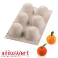 Silikomart ISPIRAZIONE DI FRUTTA Форма силіконова D62 H52 мм (6*118 мл) Silikomart ISPIRAZIONE DI FRUTTA Форма силіконова D62 H52 мм (6*118 мл)