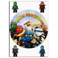 Ниндзяго (Ninjago) 2 вафельная картинка фото
