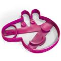 Вырубка для пряников Свинка Пеппа 9*9 см (3D)