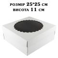 Упаковка для Чізкейка з вікном 250*250*110 мм Упаковка для Чізкейка з вікном 250*250*110 мм