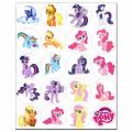 Капкейки-5 см My little Pony 1 вафельная картинка