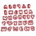 Вырубка для мастики Алфавит шрифт Ну, Погоди! 2,2 см (3D)