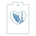 Трафарет Париж 8.5*10 см (TR-2)