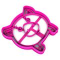 Свинка-3 вырубка для пряников 9,5*9 см (3D)