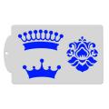 Короны трафарет для пряников 11*18 см (TR-2)