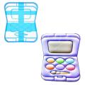 Вырубка для пряников Косметика 10*8,4 см (3D)