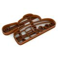 Вырубка для пряников Танк 6*12 см (3D)