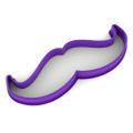 Вырубка для пряников Усы 3*10 см (3D)
