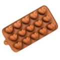 Форма для конфет силикон Сердечки