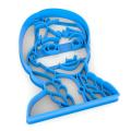 Вырубка для пряников Холодное сердце Анна 9*6,5 см (3D)