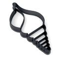 Вырубка для пряников Ракушка-2 11,5*5,5 см (3D)