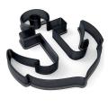 Вырубка для пряников Якорь-2 9*8 см (3D)