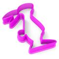 Вырубка для пряников Кролик-4 7,5*5,5 см (3D)
