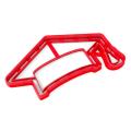 Вырубка для пряников Шапка выпускника-2 7,9*13,5 см (3D)
