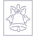 Трафарет Колокольчик 11 см (TR-2)
