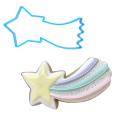 Падающая звезда вырубка для пряников 11*5.5 см (3D) (фото 1 из 2)