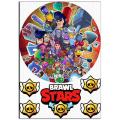 Brawl Stars 7 вафельная картинка фото