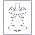 Трафарет Колокольчик-2 12*7,5 см (TR-2)