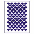 Трафарет Фон Чешуя 12,7*9 см (TR-2)