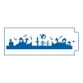 Трафарет Кладбище 26*6 см (TR-2)