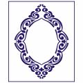 Трафарет Рамка-2 13*9.5 см (TR-2)