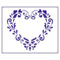 Трафарет Рамка-3 10.5*11.5 см (TR-2)