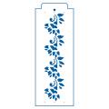 Трафарет для торта Цветы-1 6*26 см (TR-2)