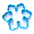 Снежинка 5 вырубка для пряников 8*7 см (3D)