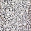 Шарики Серебряные зеркальные микс SD Pearls 2-14 мм фото
