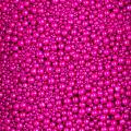 Шарики Ярко-розовые зеркальные микс SD Pearls 2-14 мм фото