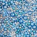 Микс Голубой SD Pearls декор кондитерский фото